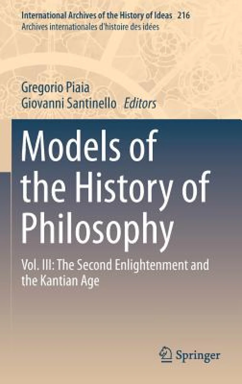 Models of the History of Philosophy