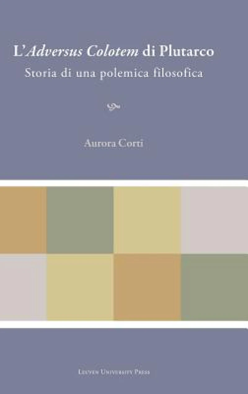 L'adversus Colotem Di Plutarco