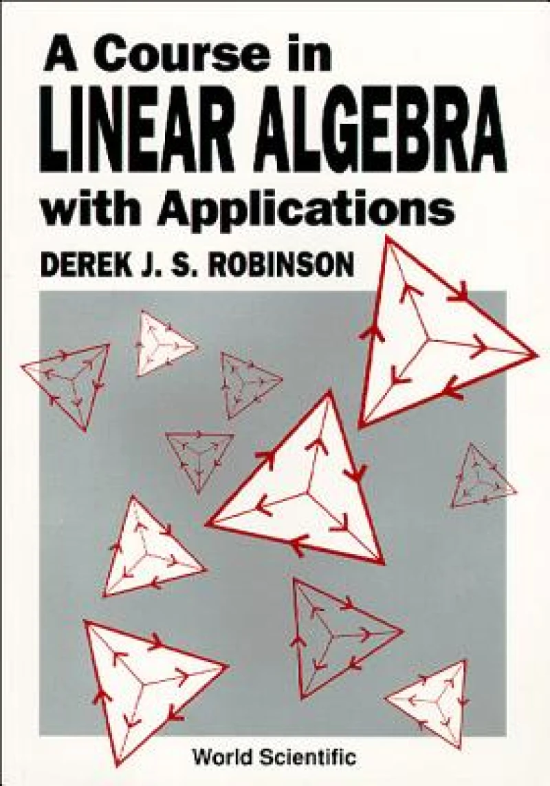 COURSE IN LINEAR ALGEBRA APPLN 1ED
