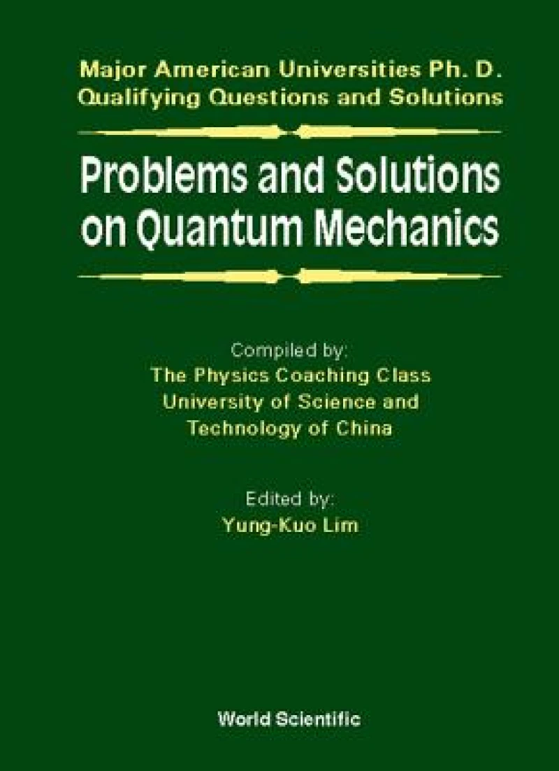 PROB & SOLN ON QUANTUM MECHANICS