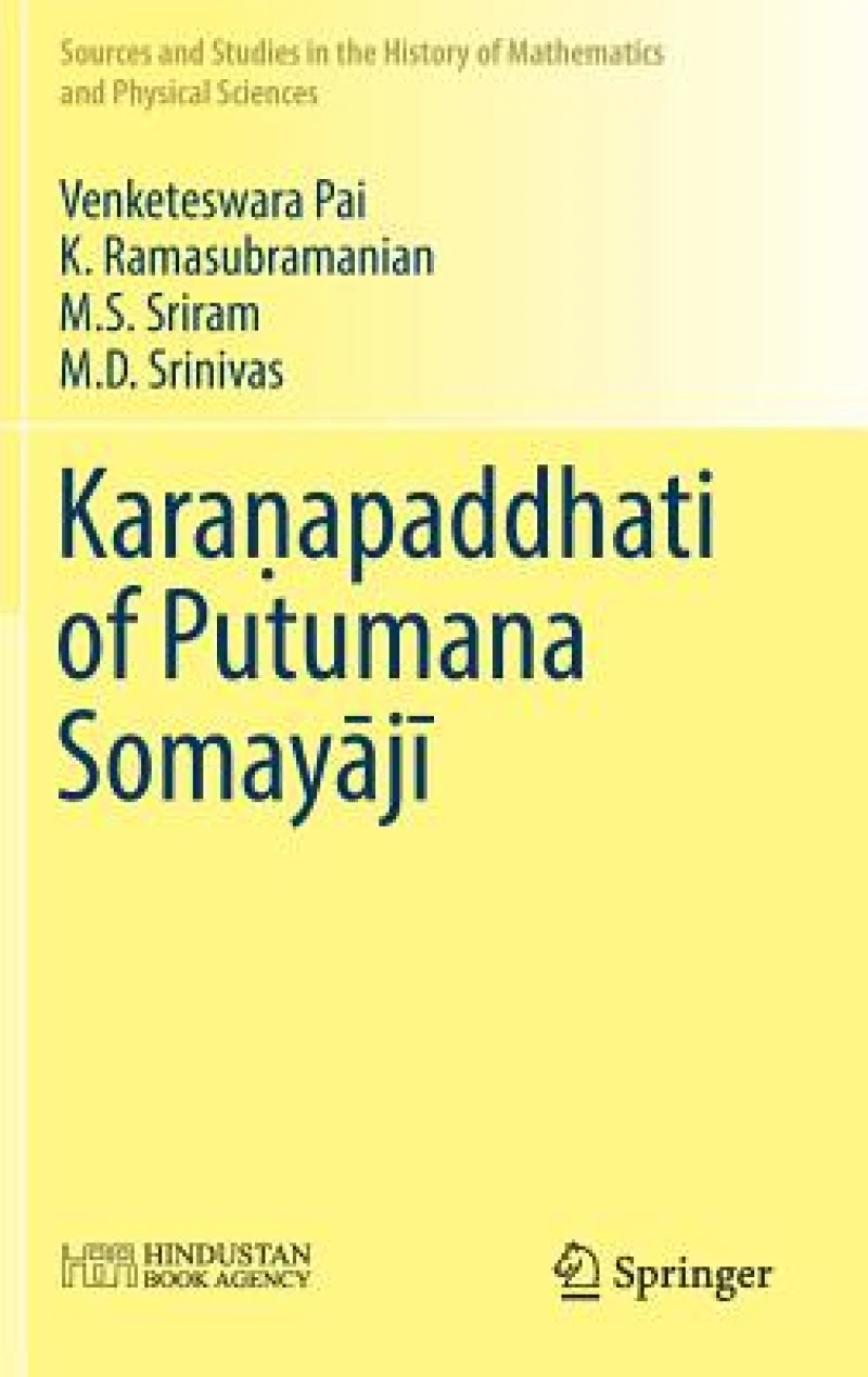 Kara?apaddhati of Putumana Somayaji