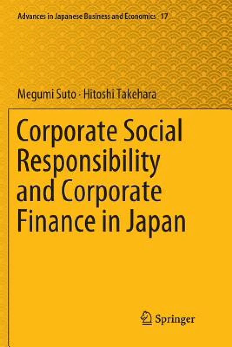 Corporate Social Responsibility and Corporate Finance in Japan