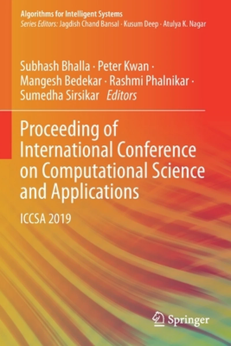 Proceeding of International Conference on Computational Science and Applications