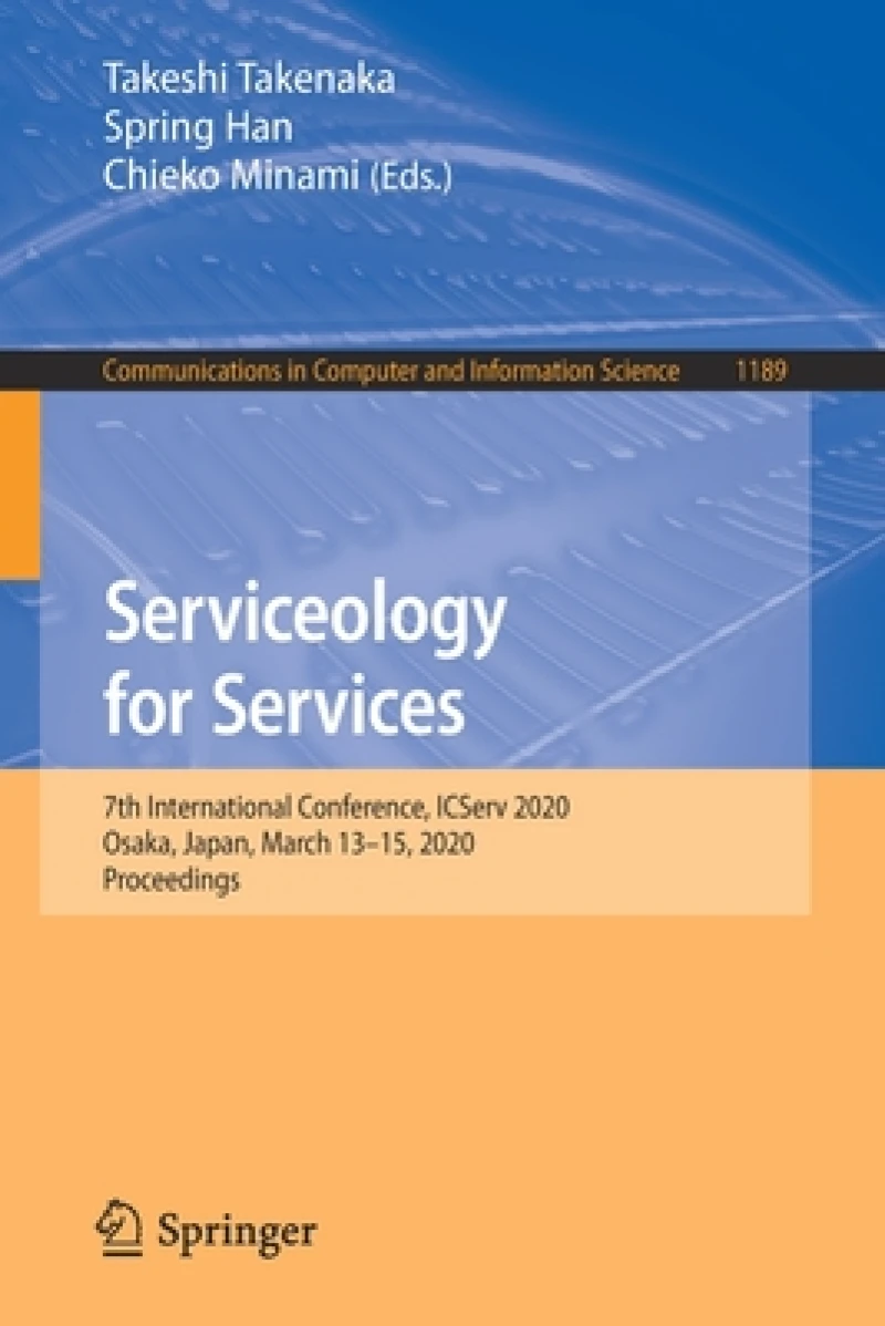 Serviceology for Services