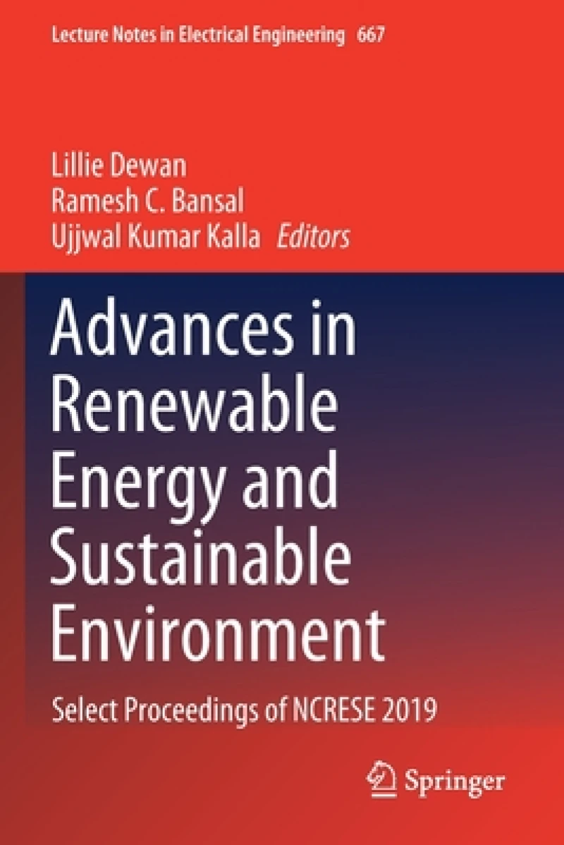 Advances in Renewable Energy and Sustainable Environment