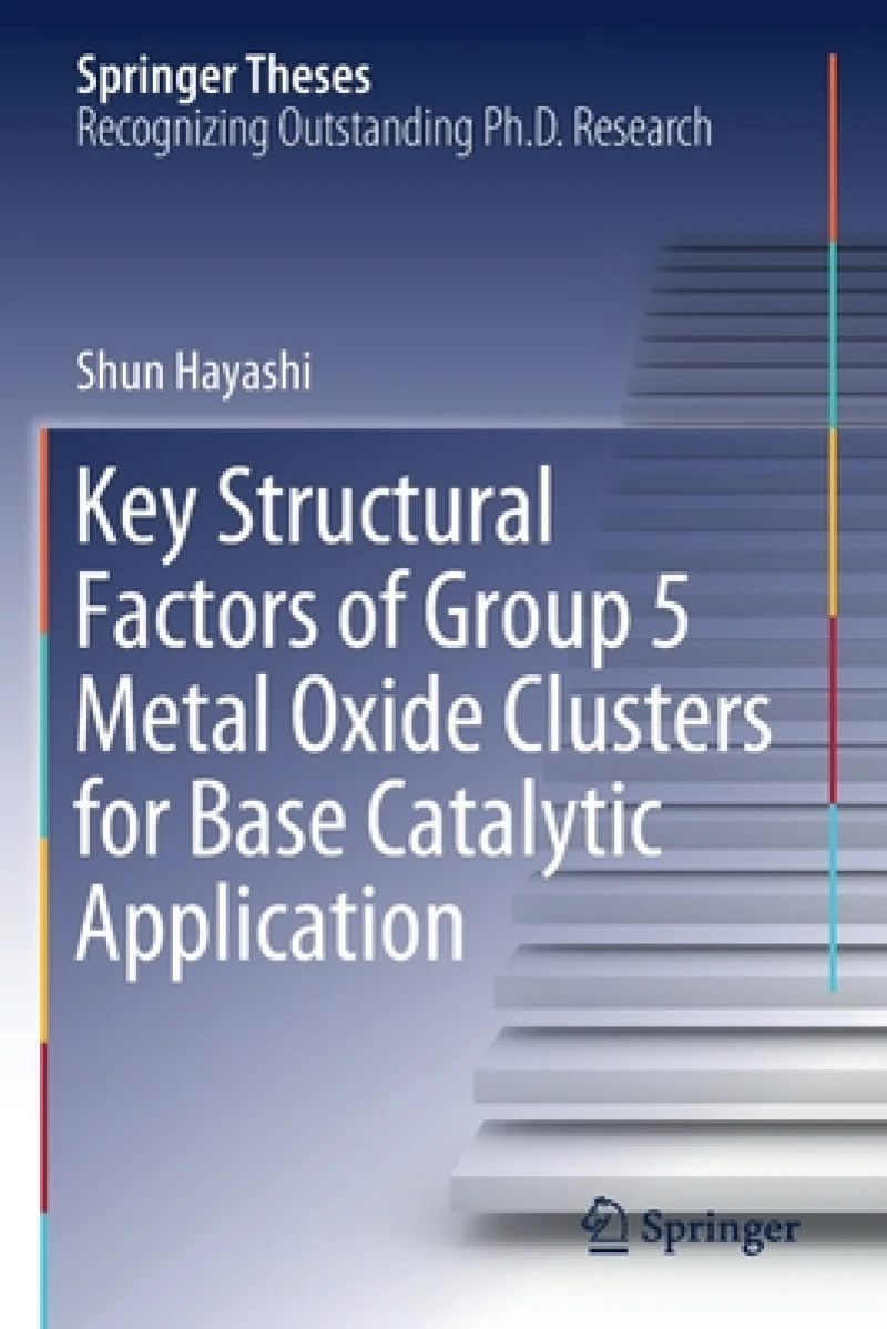 Key Structural Factors of Group 5 Metal Oxide Clusters for Base Catalytic Application