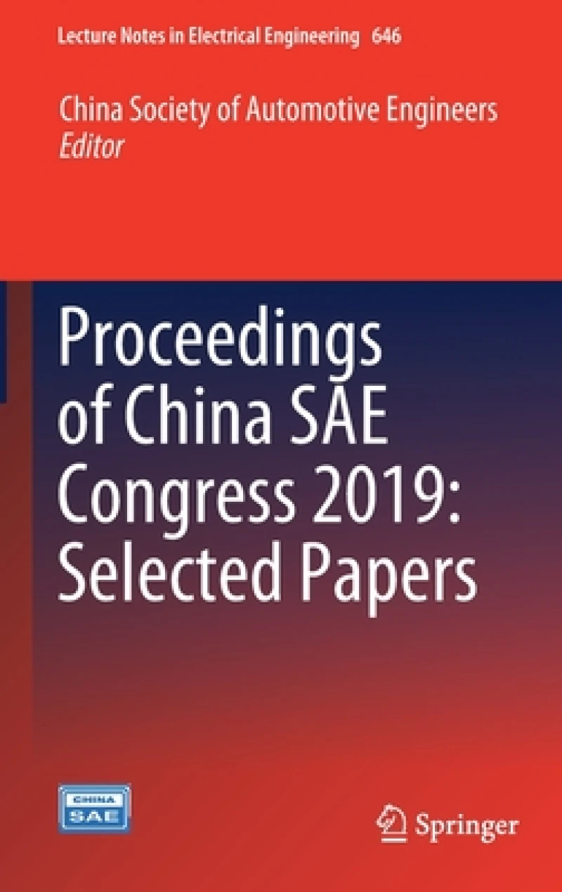 Proceedings of China SAE Congress 2019