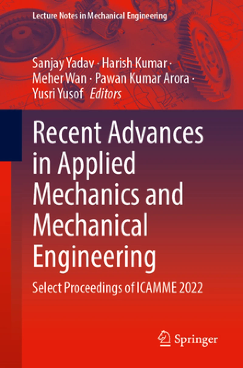 Recent Advances in Applied Mechanics and Mechanical Engineering